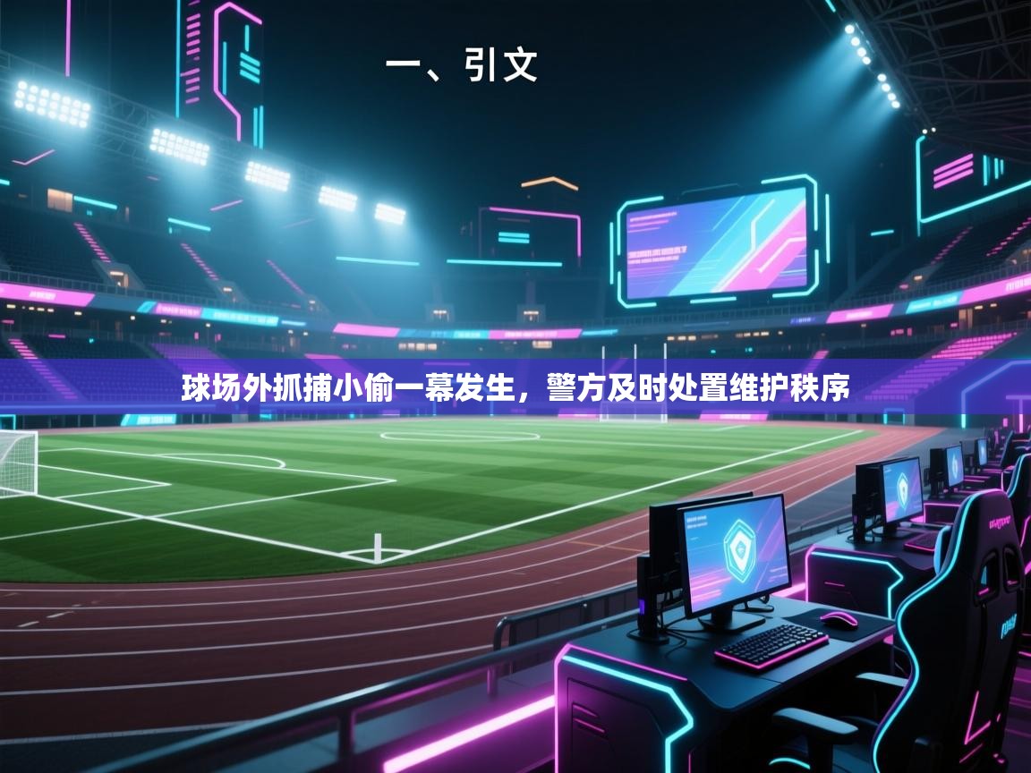 球场外抓捕小偷一幕发生,警方及时处置维护秩序 第1张