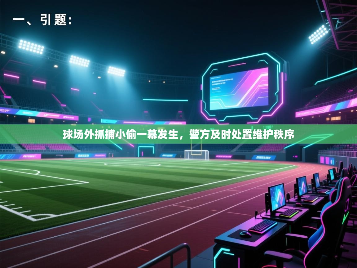 球场外抓捕小偷一幕发生,警方及时处置维护秩序 第2张