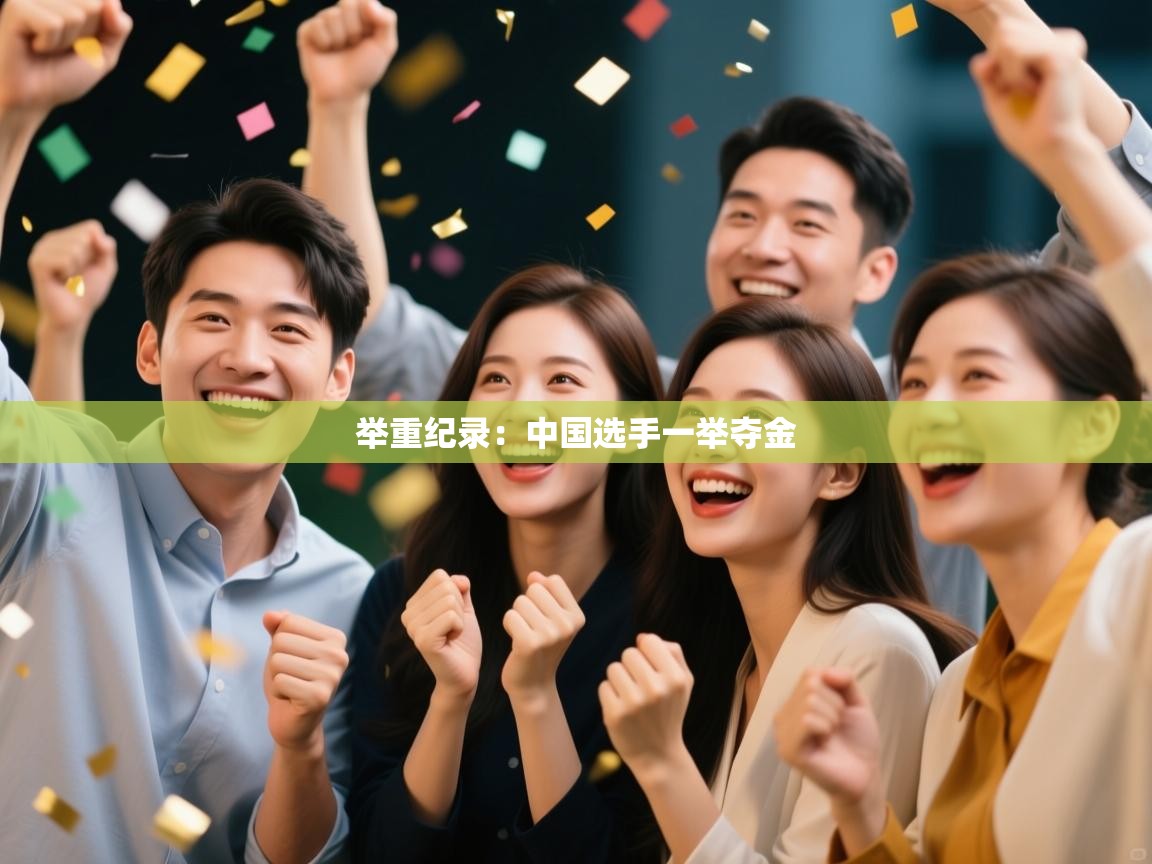 举重纪录:中国选手一举夺金 第1张